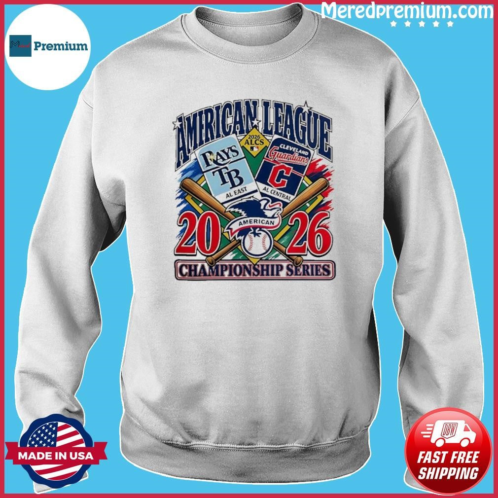 Tampa Bay Rays vs Cleveland Guardians 2026 ALCS Matchup Tickets T-Shirt