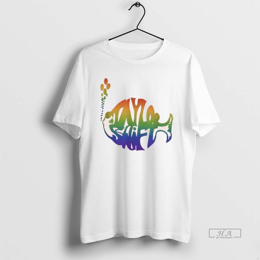 Official Taylor Phish Swiphtie Rainbow Fish