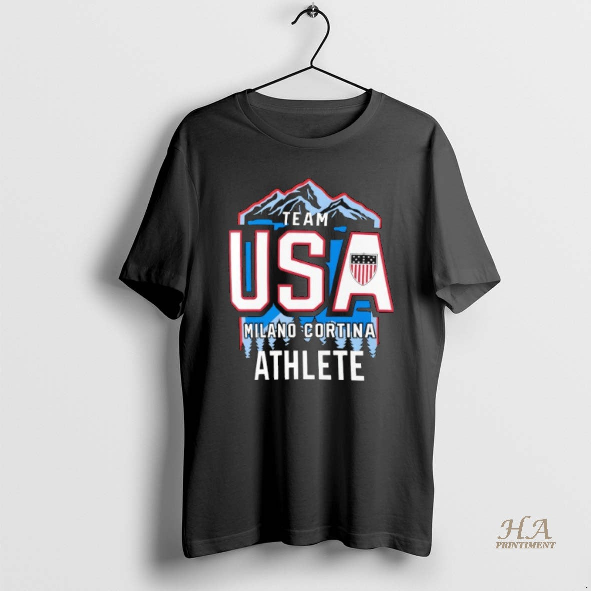 Official Team Usa Milano Cortina Athlete 2026 Winter Olympics Logo
