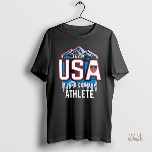 Official Team Usa Milano Cortina Athlete 2026 Winter Olympics Logo