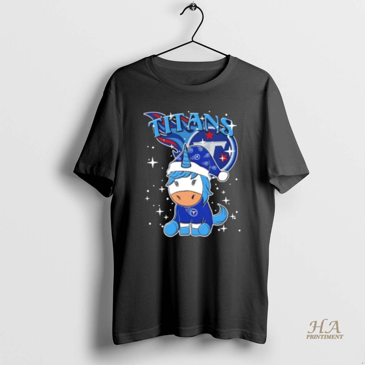 Official Tennessee Titans Football X Unicorn Merry Christmas