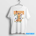 Official Tennessee Volunteers Merry Christmas Lights Checkered Tee Sweater