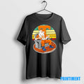 Official Tennessee Volunteers X Santa Claus Christmas Vintage Tee Sweater