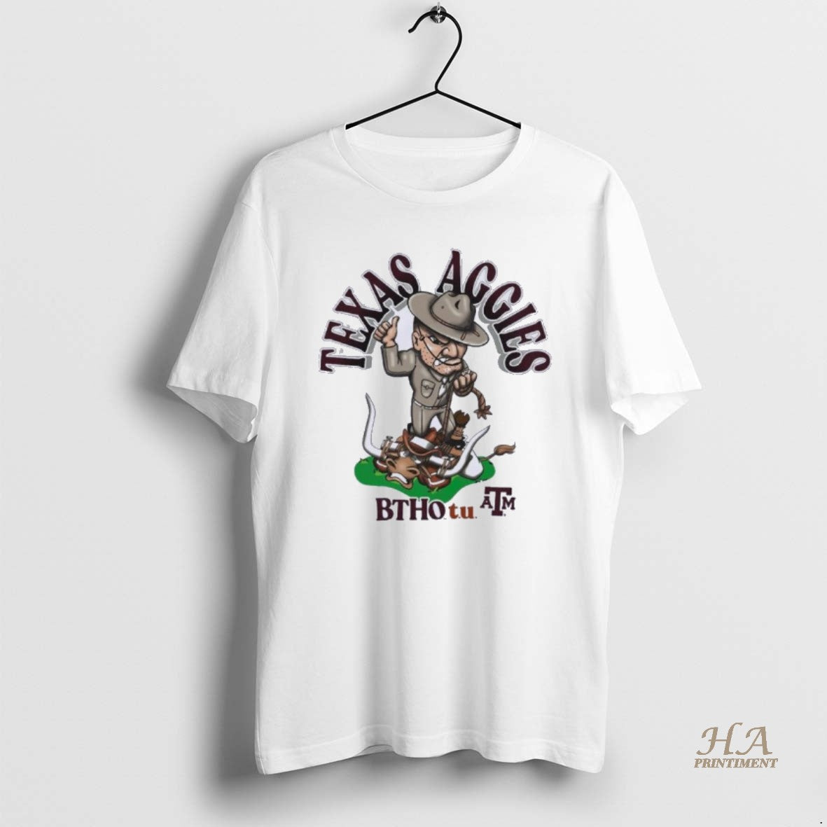 Official Texas Am Aggies Btho Tu Beat Texas Mascot