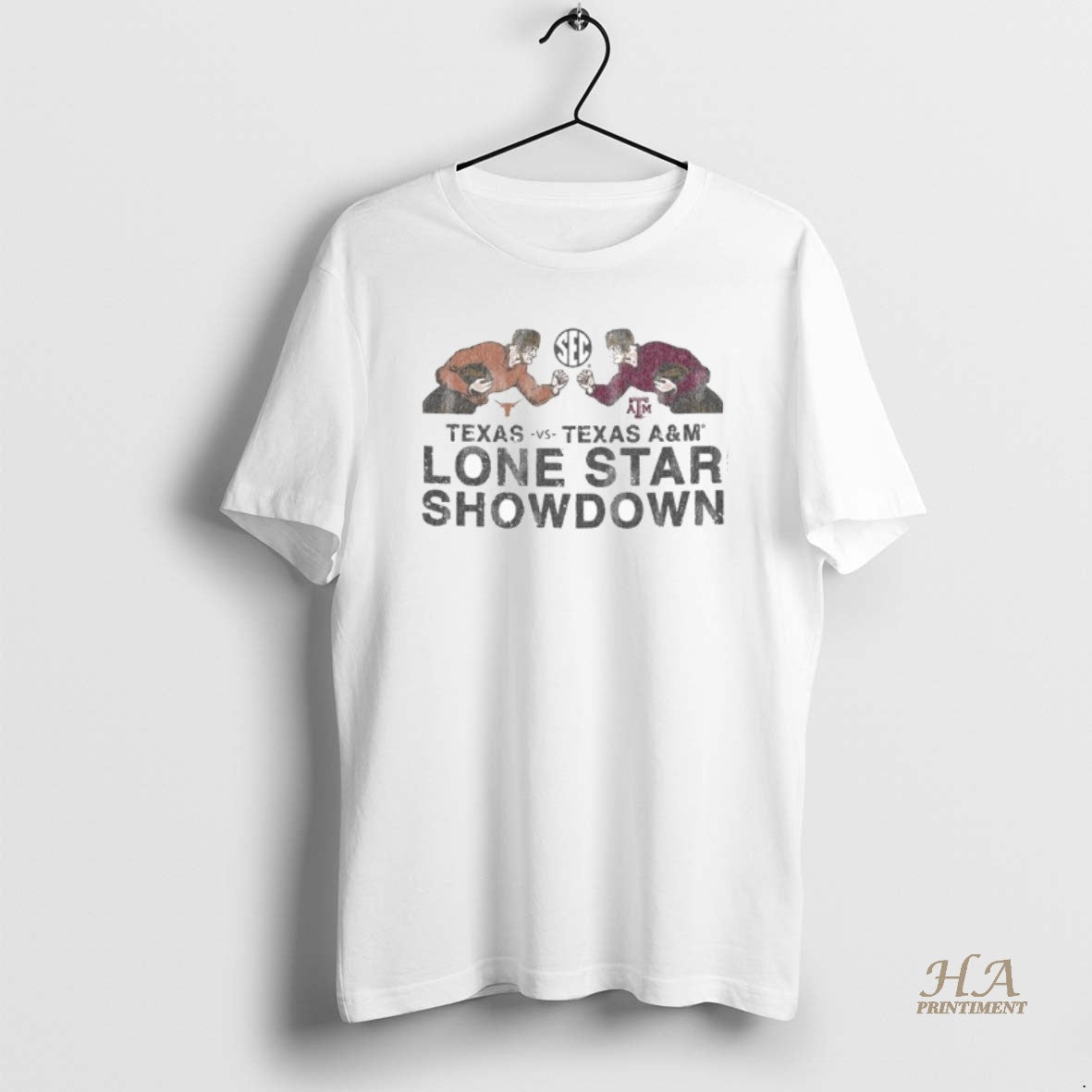 Official Texas Am Aggies Vs Texas Lone Star Showdown Battle Player