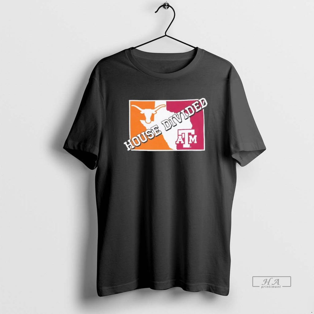 Official Texas Am Aggies And Longhorns House Divided