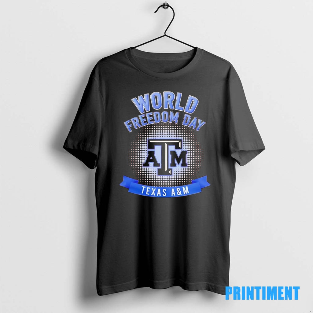 Official Texas Am Aggies World Freedom Day Tee Sweater