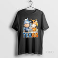 Official Texas Dallas Cowboys Vs Texas Longhorns The Peanuts Fist Bump
