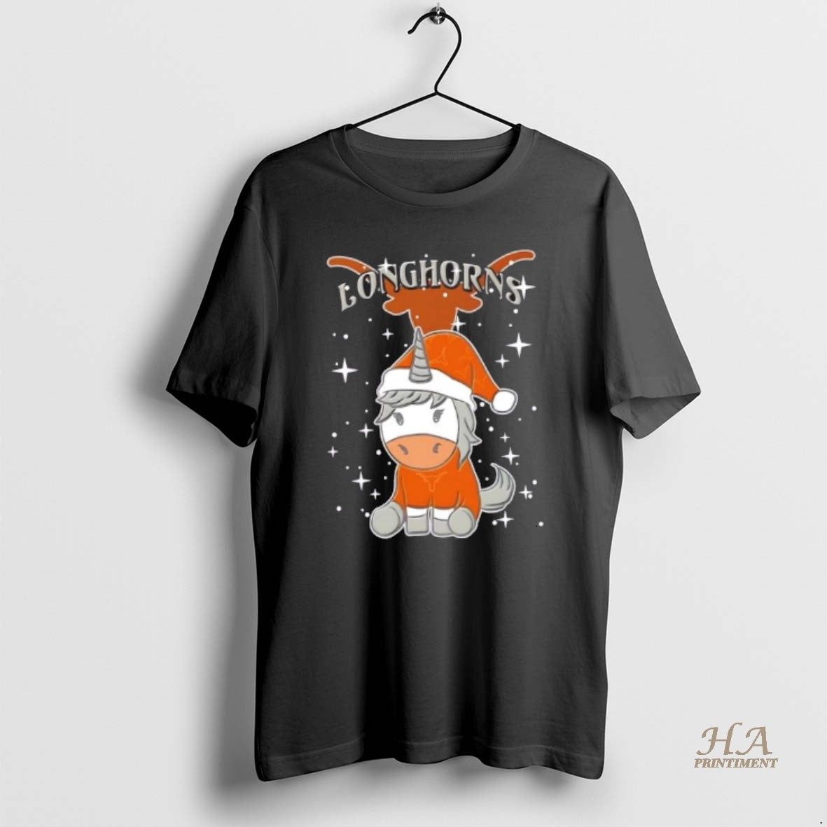 Official Texas Longhorns Football X Unicorn Merry Christmas