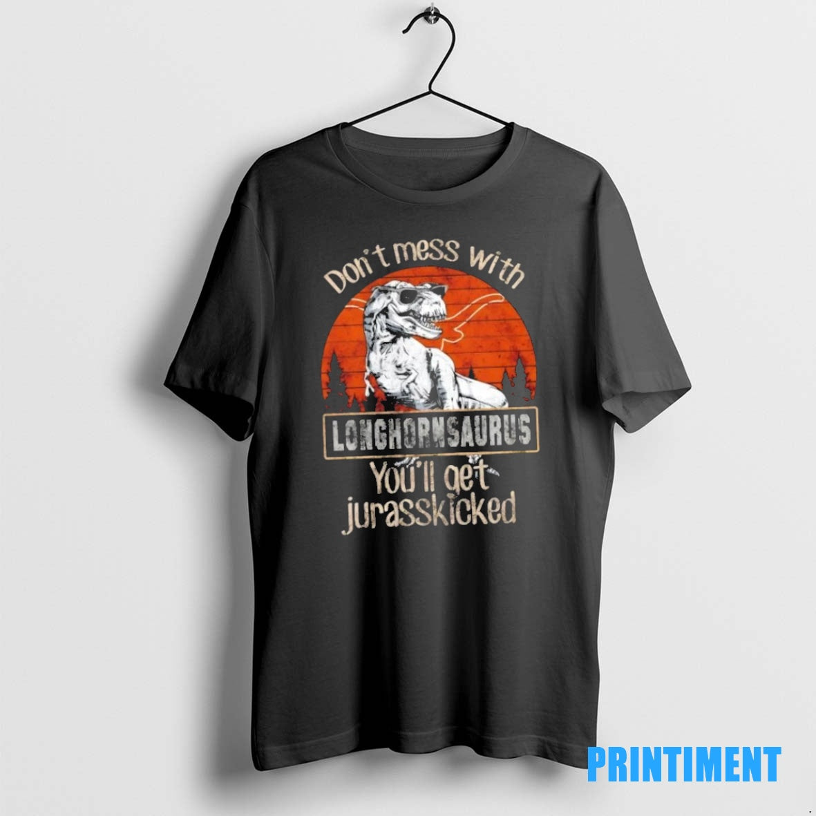 Official Texas Longhorns Dont Mess With Longhornsaurus Youll Get Jurasskicked Tee Sweater
