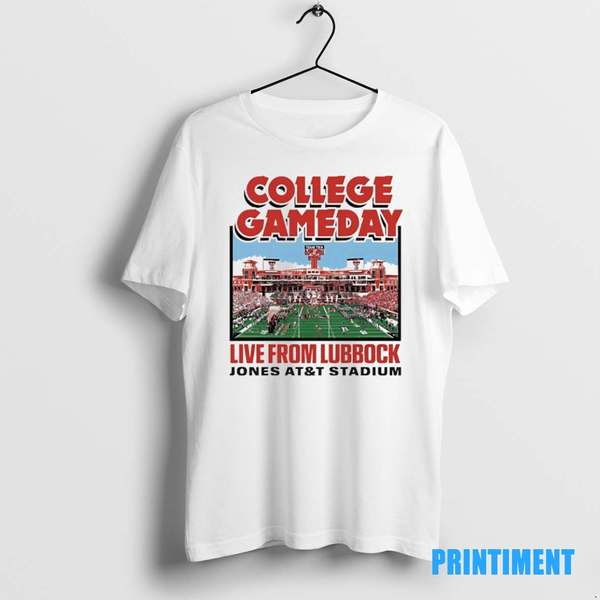 Official Texas Tech College Gameday Live From Lubbock Jones Att Stadium Tee Sweater