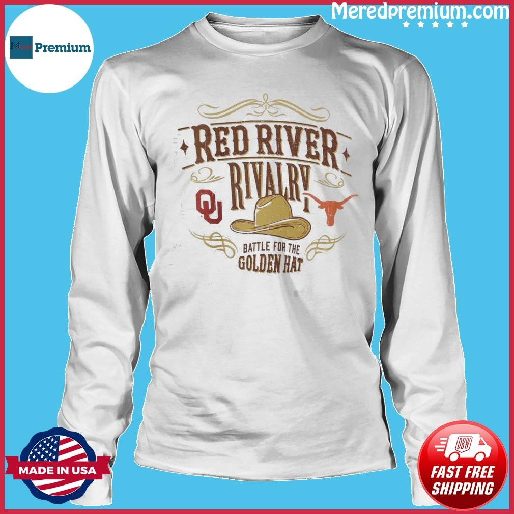 Texas Vs Oklahoma 2026 Shirt – Red River Rivalry Battle for the Golden Hat Tee