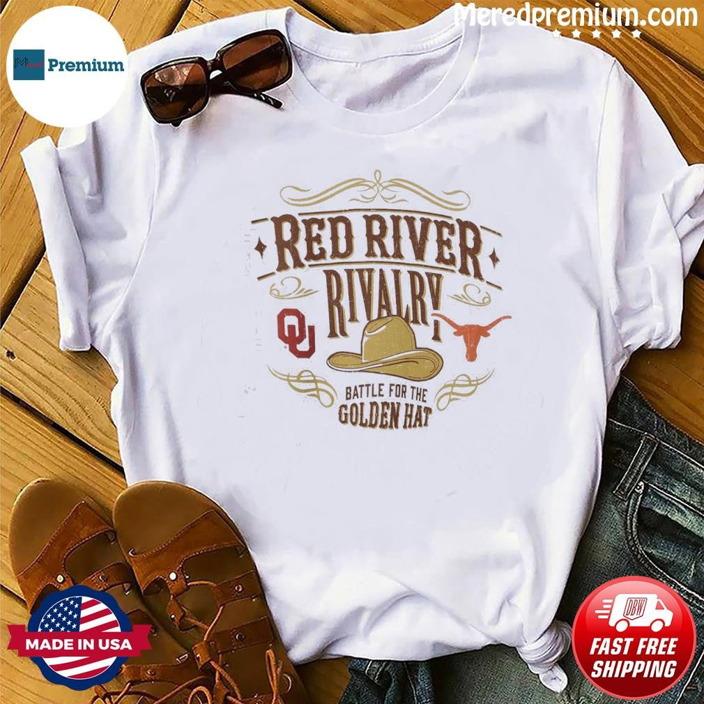 Texas Vs Oklahoma 2026 Shirt – Red River Rivalry Battle for the Golden Hat Tee