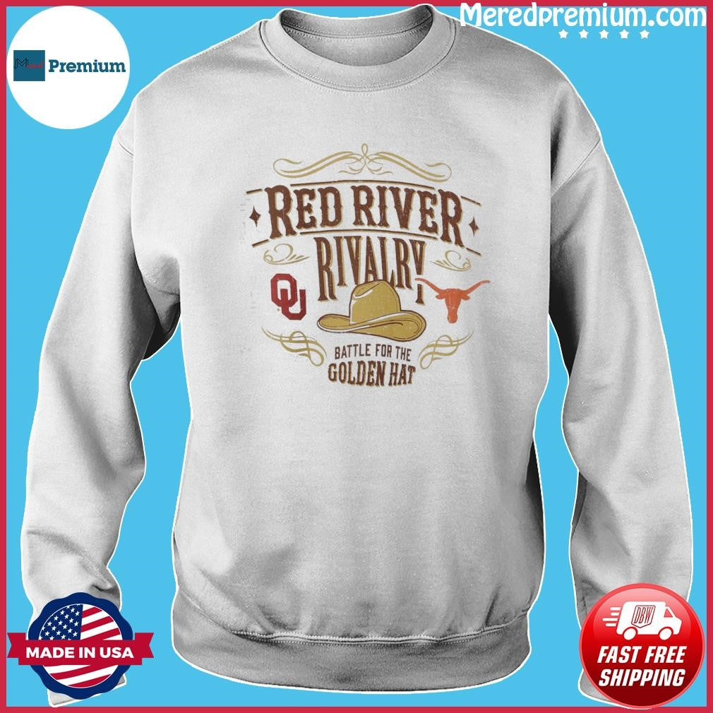 Texas Vs Oklahoma 2026 Shirt – Red River Rivalry Battle for the Golden Hat Tee