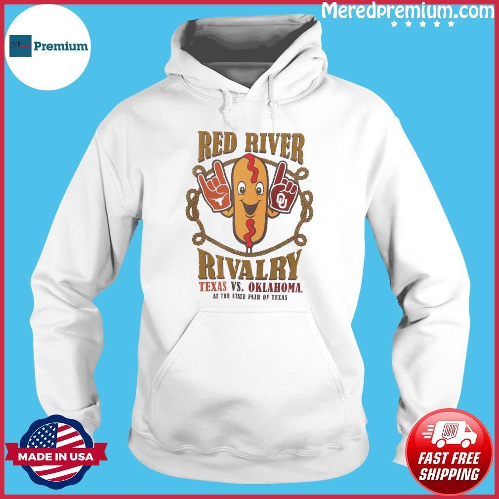 Texas Vs Oklahoma 2026 Shirt – Red River Rivalry Corn Dog Tee