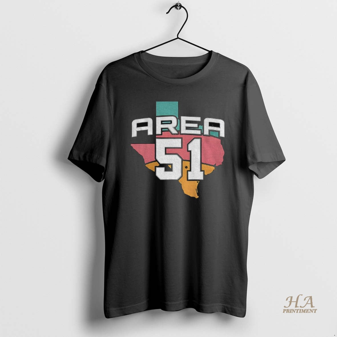 Official Texas Map Area 51 Victor Wembanyama San Antonio Spurs