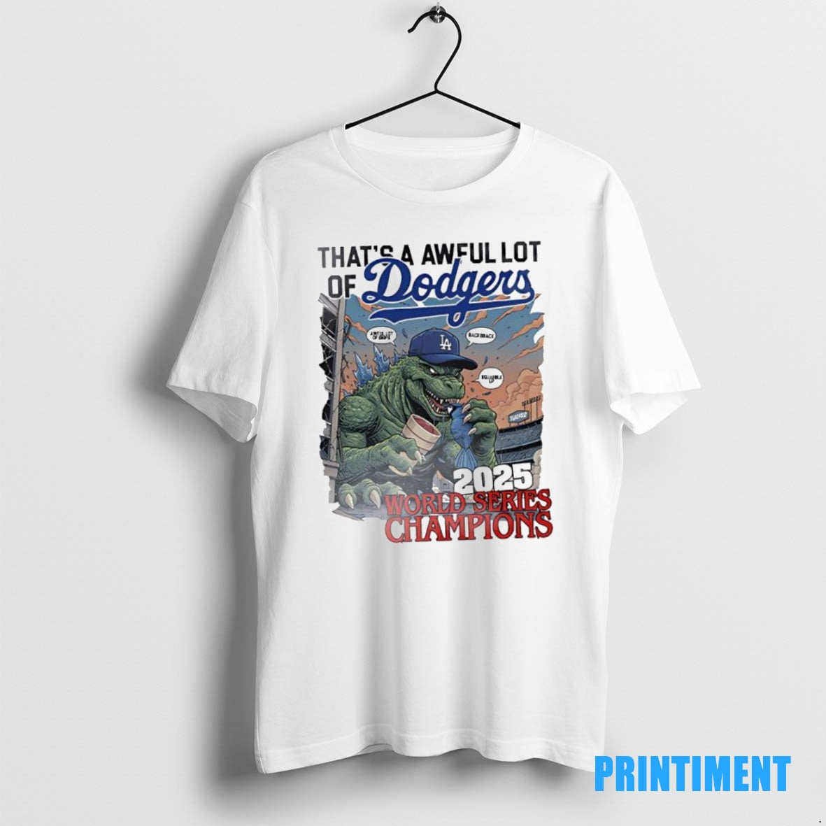 Official Thats A Awful Lot Of Dodgers 2025 World Series Championship Graphic Tee Sweater