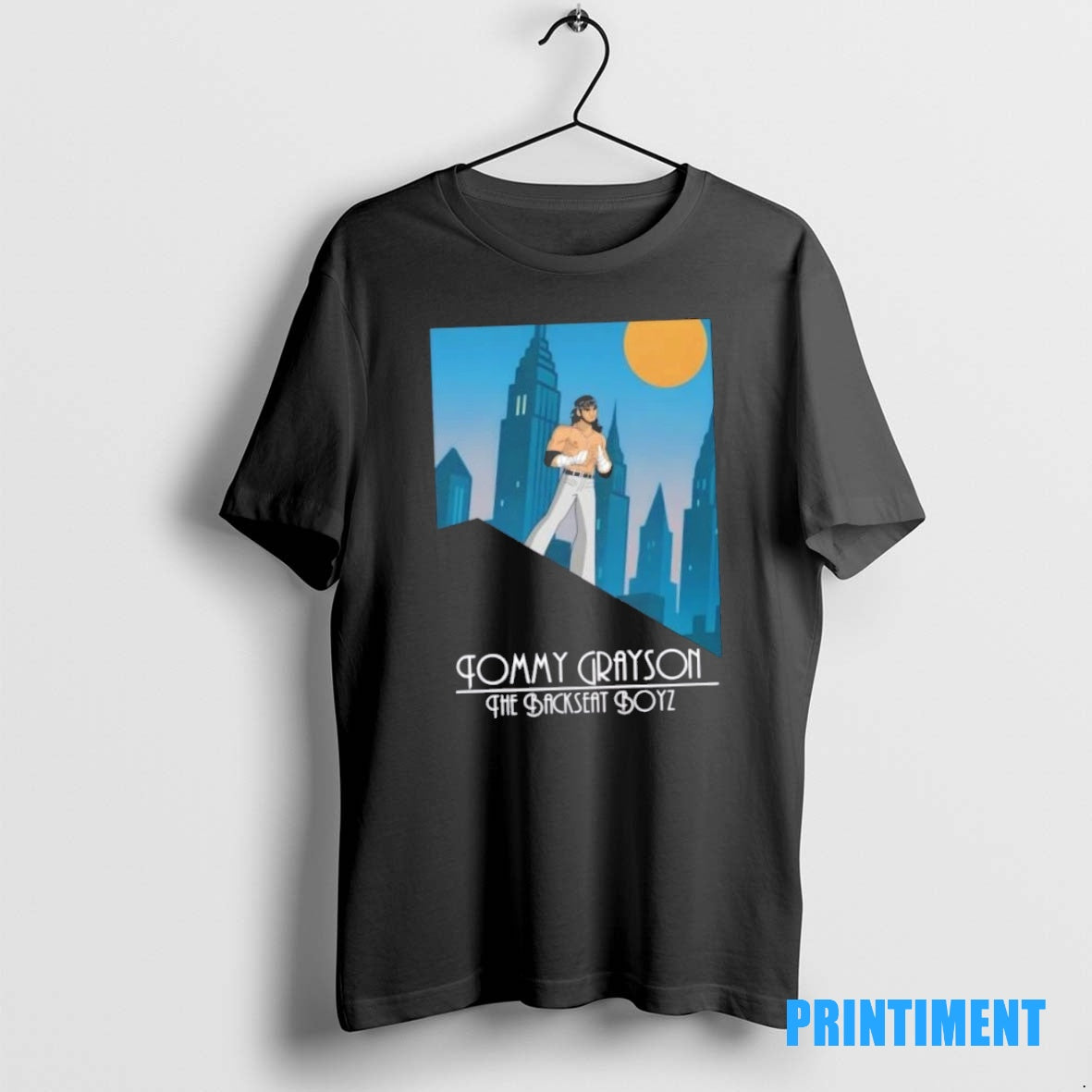 Official The Backseat Boyz Animated Series Tommy Grayson Tee Sweater