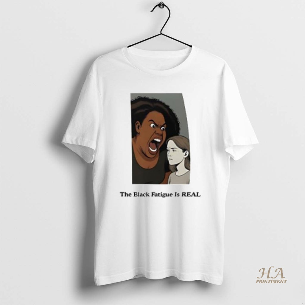 Official The Black Fatigue Is Real Cartoon Ai