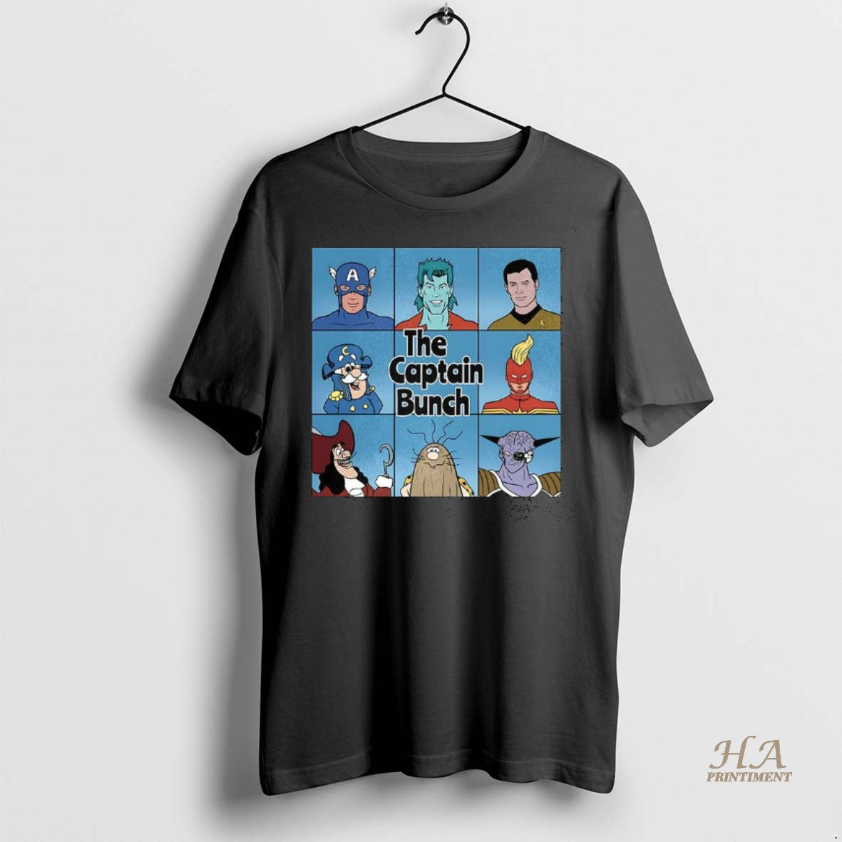 Official The Captain Bunch The Brady Bunch Cartoon Shirt