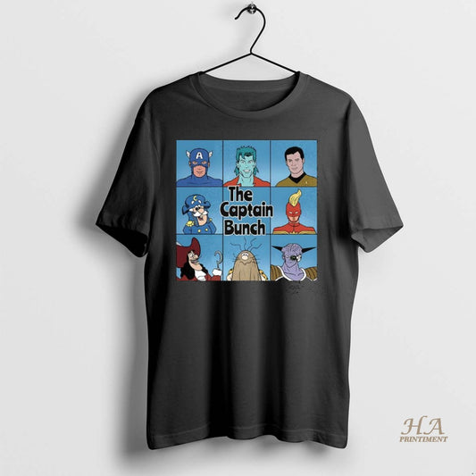 Official The Captain Bunch The Brady Bunch Cartoon Shirt