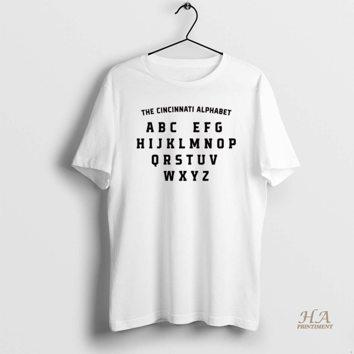 Official The Cincinnati Alphabet Abc Efg Hijklmnop Qrstuv And Wxyz