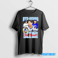 Official The Comet Hye Seong Kim Los Angeles Dodgers 90s Bootleg Tee Sweater