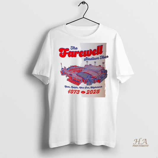 Official The Farewell Stadium Tour 1973 2025 Football Lover Shirt
