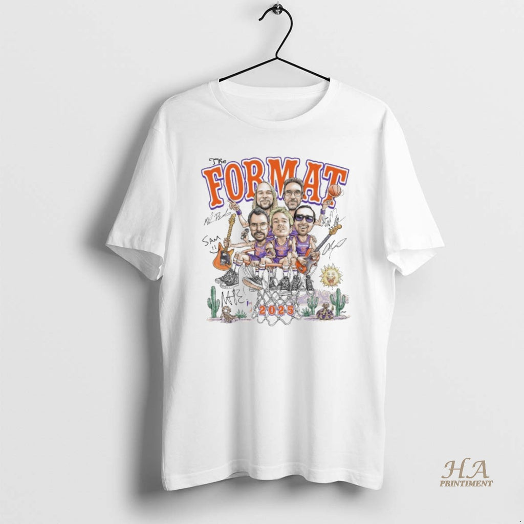Official The Format Caricature 2025 Phoenix Suns