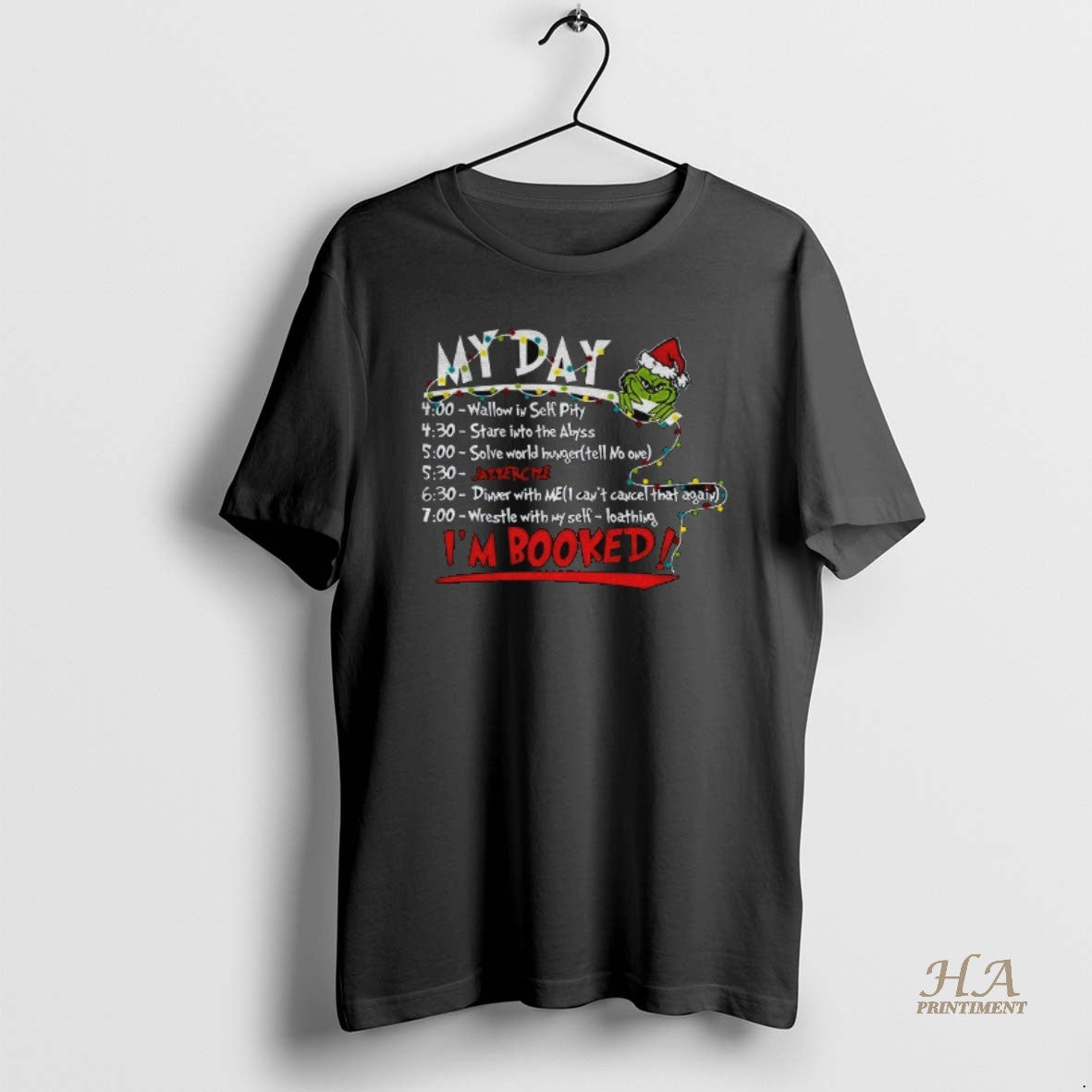 Official The Grinch Christmas My Day Im Booked Merry Christmas 2025