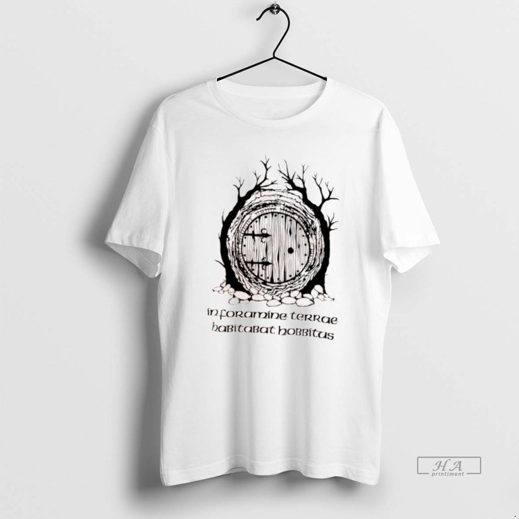 Official The Hobbit In Foramine Terrae Habitabat Hobbitus Logo