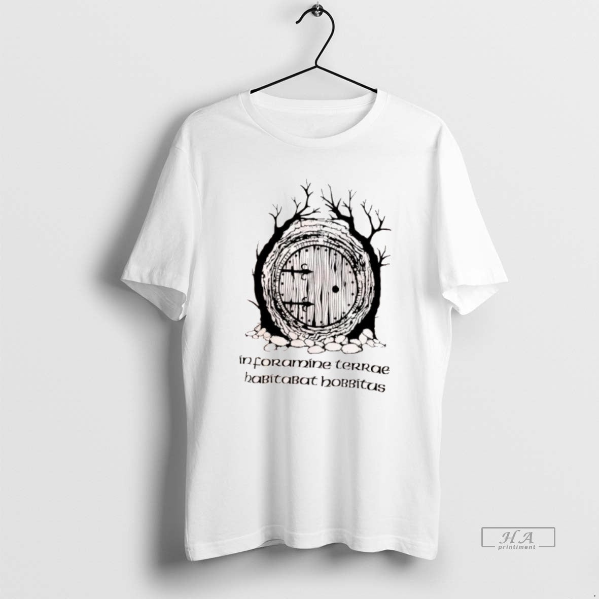 Official The Hobbit In Foramine Terrae Habitabat Hobbitus Logo