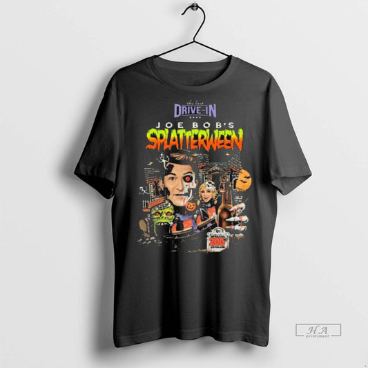 Official The Last Drive In Joe Bobs Splatterween Special 200th Episode 2025 Shirt