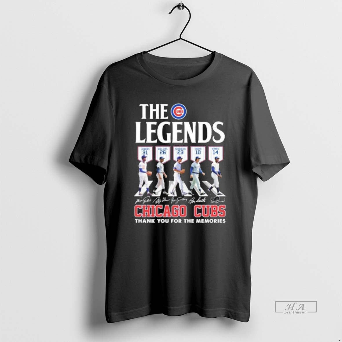 Official The Legends Chicago Cubs Abbey Road