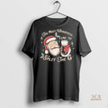 Official The Most Wonderful Time To Split The G Santa Ugly Christmas Shirt