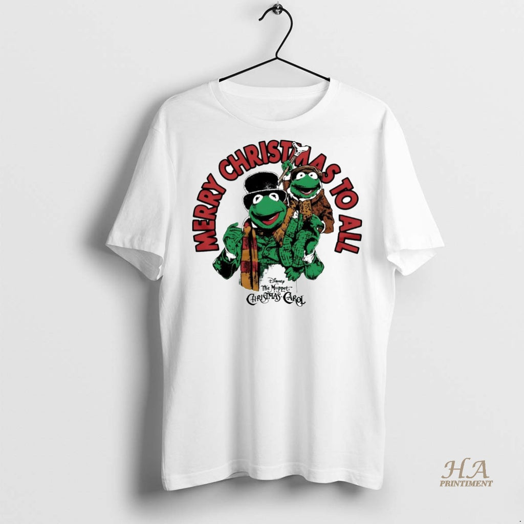 Official The Muppets Christmas Carol Merry Christmas To All Shirt