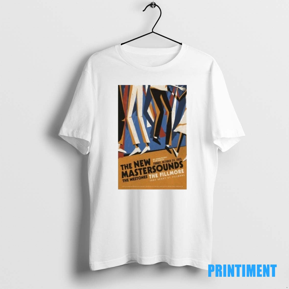 Official The New Mastersounds Oct 24 2025 In San Francisco Tee Sweater