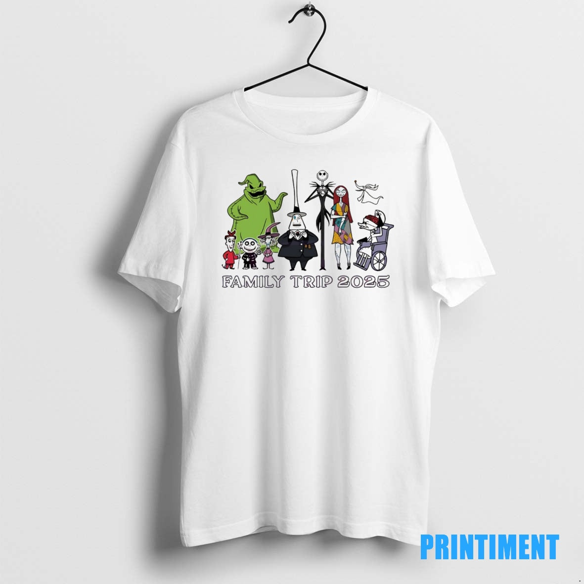 Official The Nightmare Before Christmas Family Trip 2025 Tee Sweater