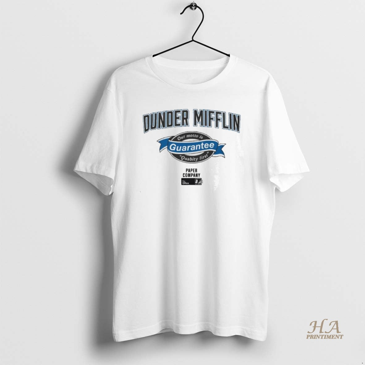 Official The Office Dunder Ringer Dunder Mifflin Guarantee
