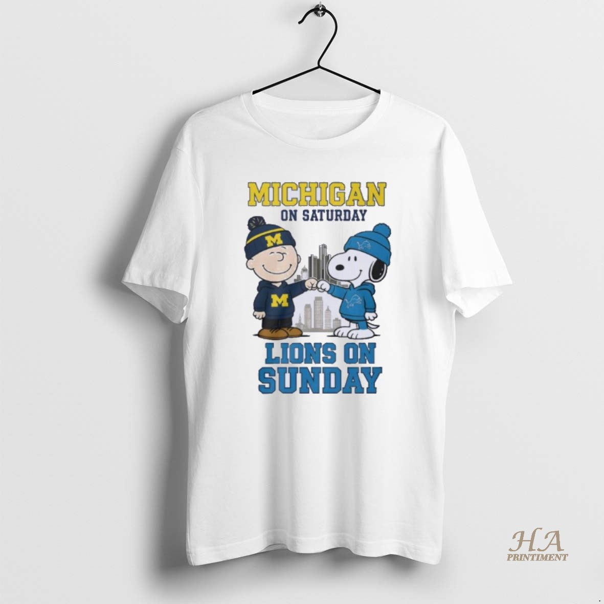 Official The Peanuts Fist Bump Michigan On Saturday And Lions On Sunday