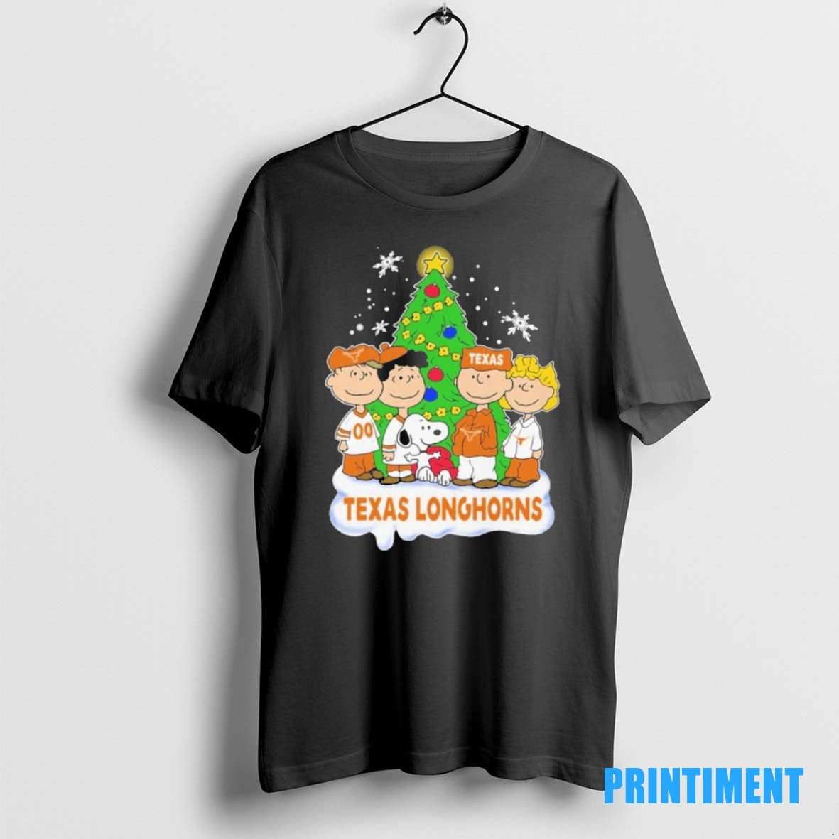 Official The Peanuts Texas Longhorns Merry Christmas 2025 Tee Sweater