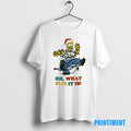 Official The Simpsons Lights Christmas Oh What Fun It Is Tee Sweater