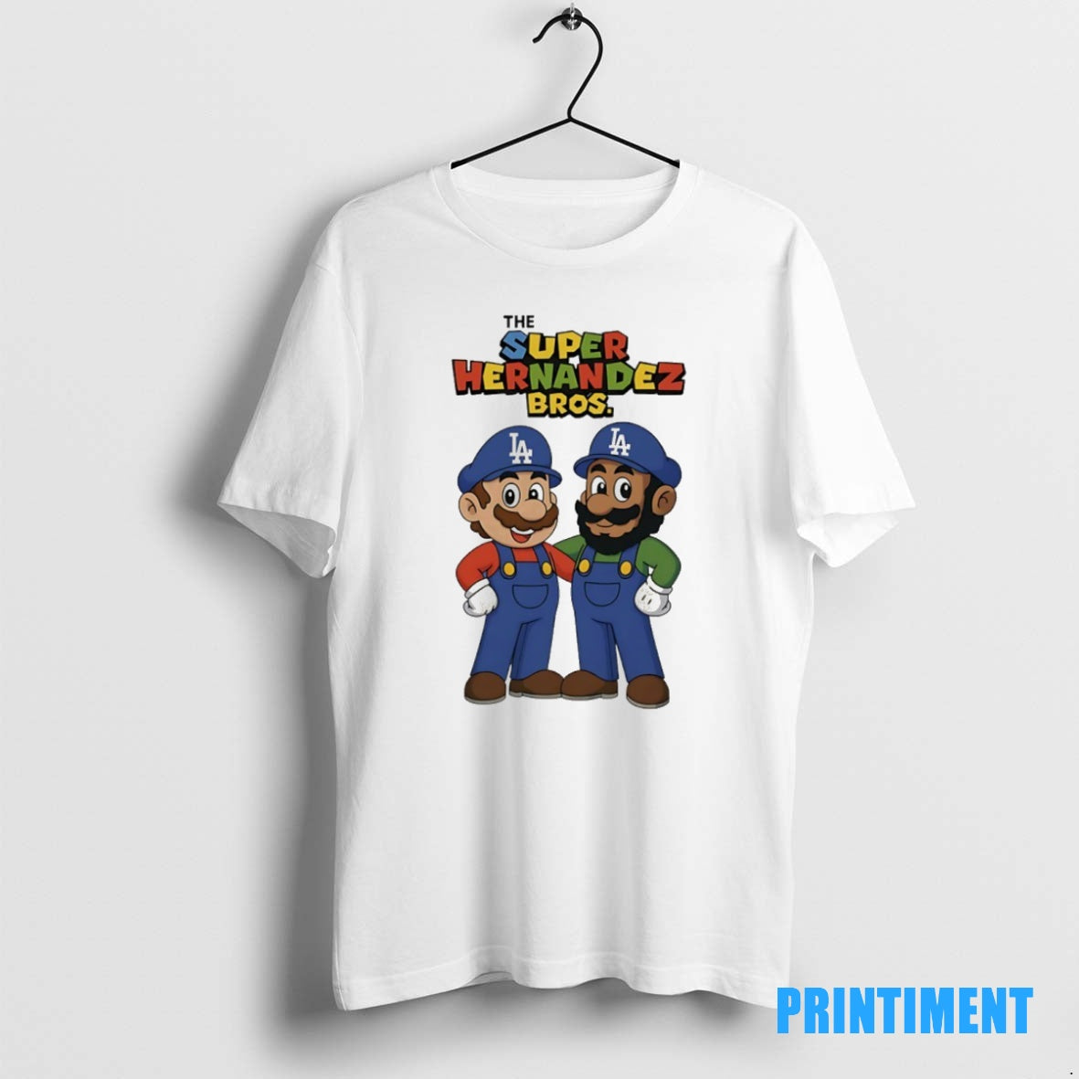 Official The Super Hernandez Bros Kike Hernandez And Teoscar Hernandez Dodgers Tee Sweater