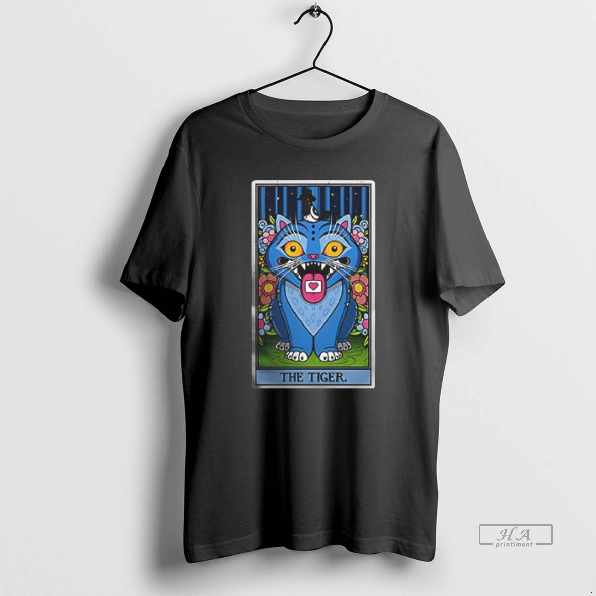 Official The Tiger Tarot Card Heart Cute
