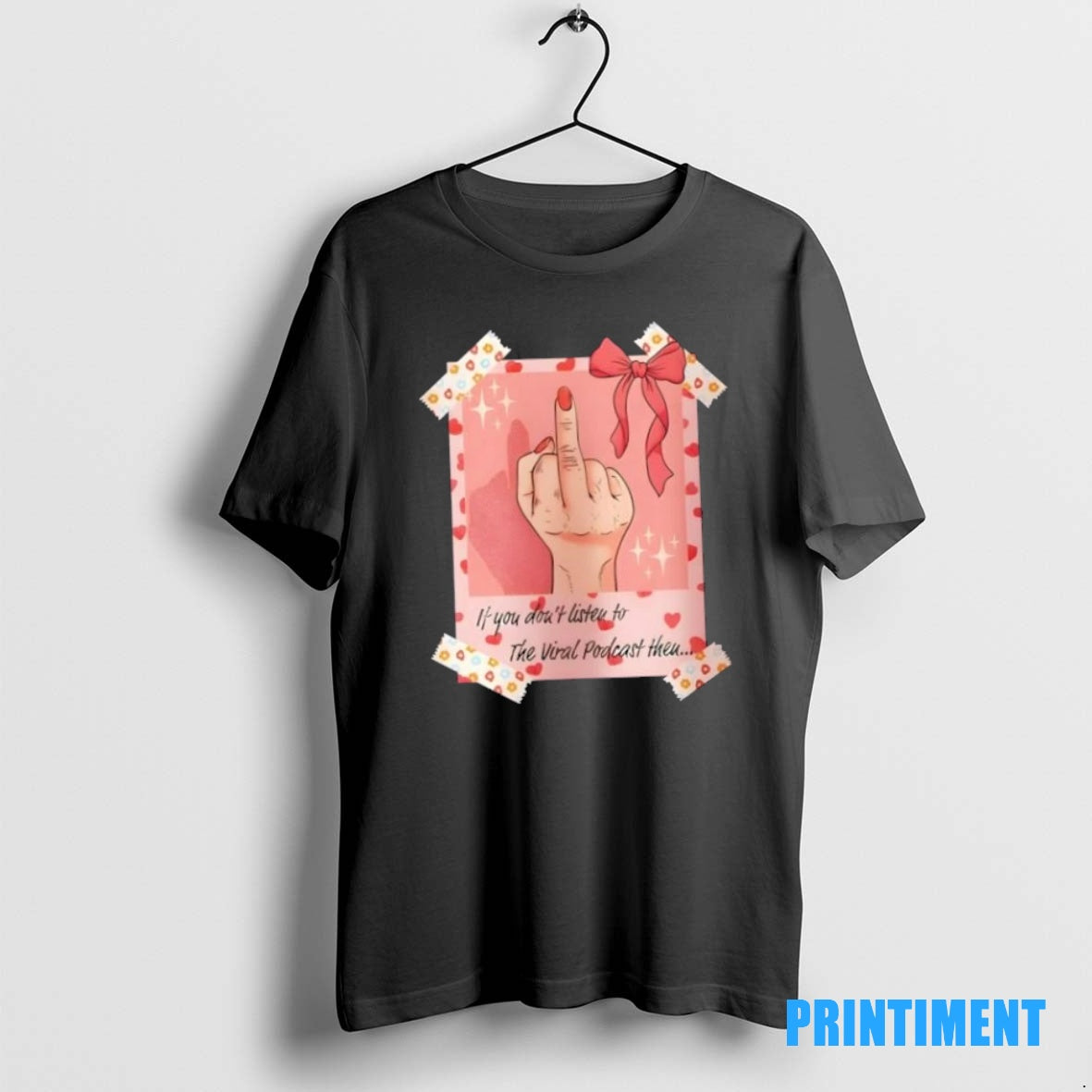 Official The Viral Podcast Polaroid Fu Tee Sweater