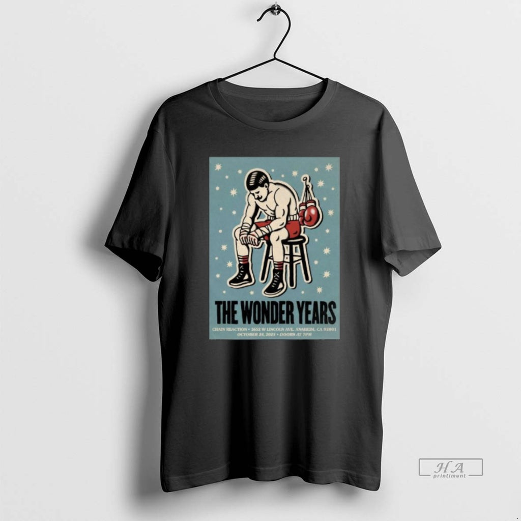 Official The Wonder Years October 24 2025 Chain Reaction In Anaheim Ca Long Sleve