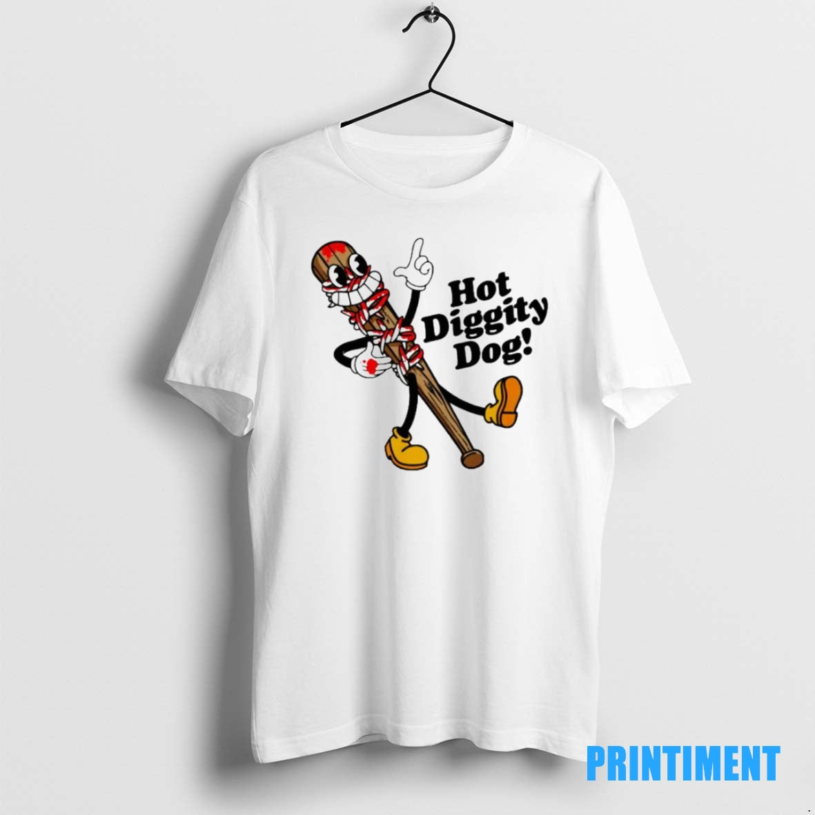Official The Walking Dead Ringer 15th Anniversary Hot Diggity Dog Ornaments Tee Sweater