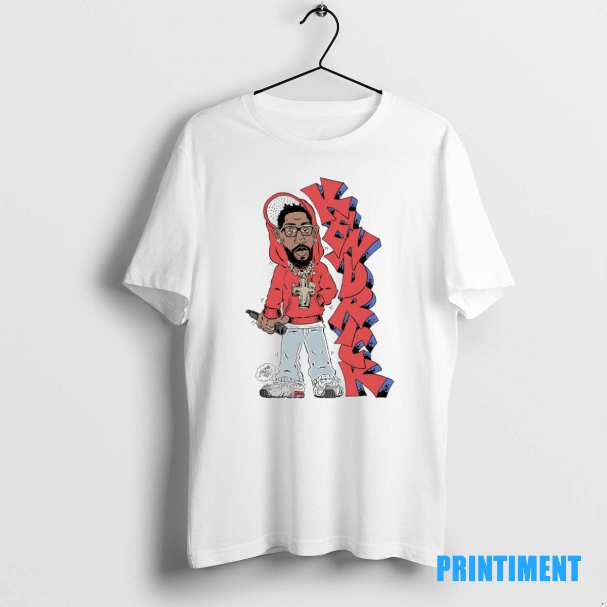 Official They Not Like Us Kendrick Lamar Caricature Tee Sweater