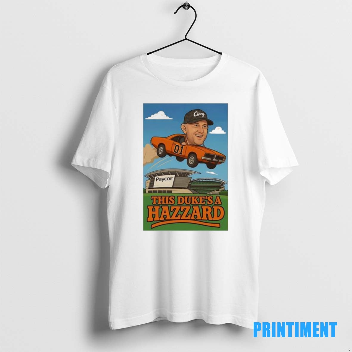 Official This Dukes A Hazzard Paycor Cartoon Tee Sweater
