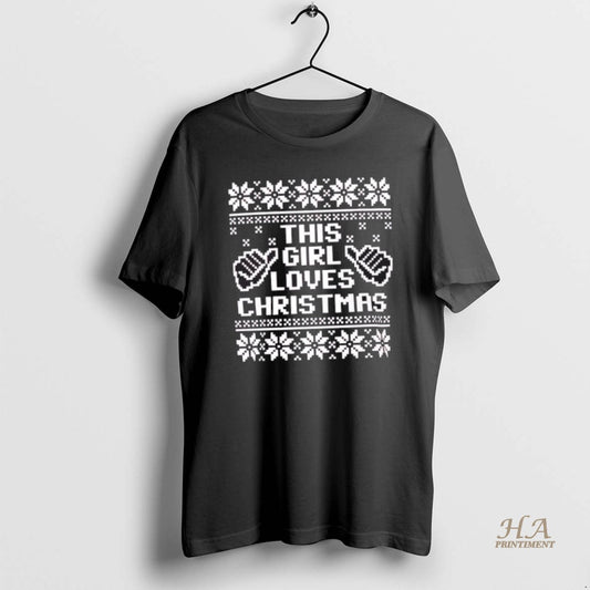 Official This Girl Loves Christmas Festive Holiday